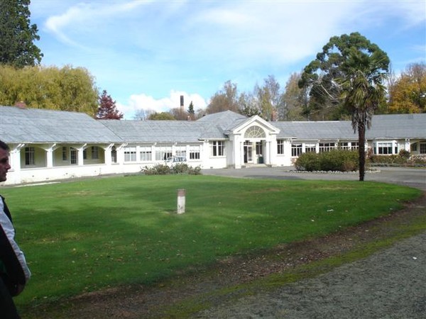 The historic Queen Mary Hospital site in Hanmer Springs